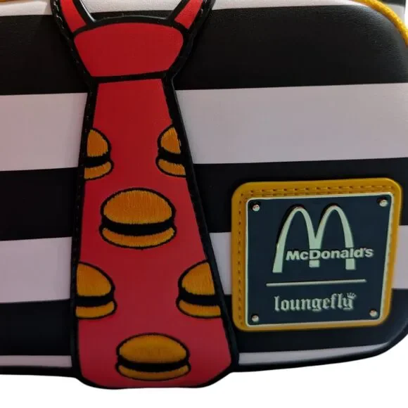 Loungefly McDonald’s Hamburglar Mini Backpack NWT Licensed McDonalds Bag - Picture 2 of 5